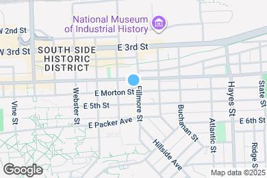 Map image of the property - 414 Fillmore St
