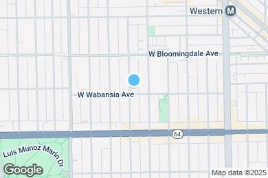 Map image of the property - 1705 N Talman Ave