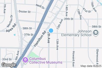 Map image of the property - 1208 37th St