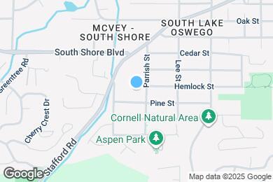 Map image of the property - 1402 Parrish St