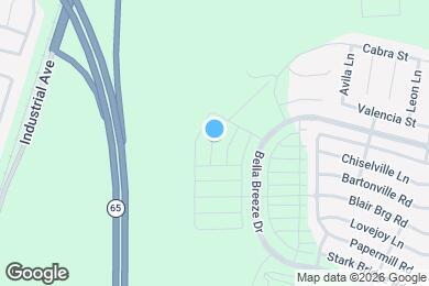 Map image of the property - 1751 Eiffel St