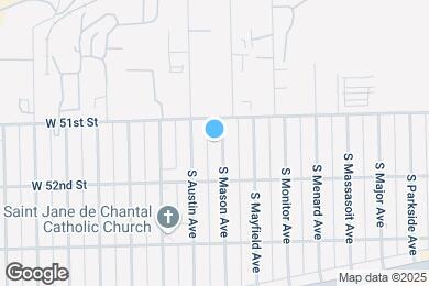 Map image of the property - 5120 S Mason Ave