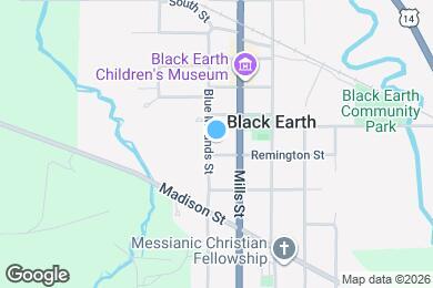 Map image of the property - 1345 Blue Mounds St