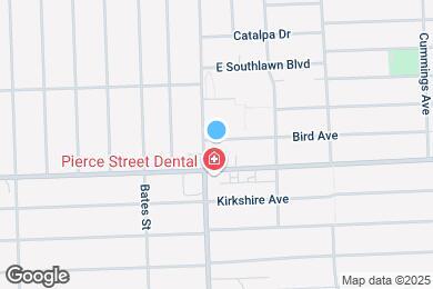 Map image of the property - 150 Bird Ave