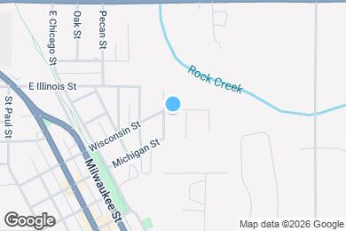 Map image of the property - 18592 Wisconsin St
