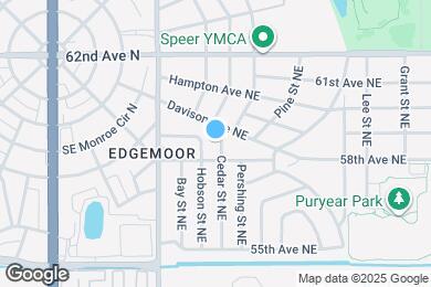 Map image of the property - 5860 Cedar St NE