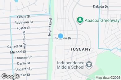 Map image of the property - 186 Soriano Dr
