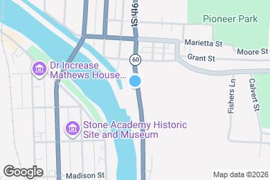 Map image of the property - 411 Wayne Ave