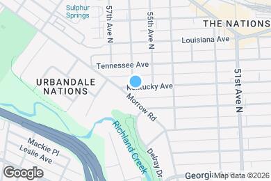 Map image of the property - 5521 Kentucky Ave