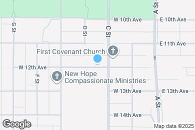 Map image of the property - 319 W 12th Ave