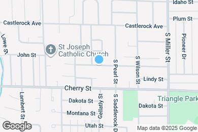 Map image of the property - 1217 Columbine St