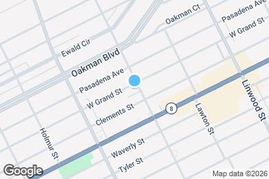 Map image of the property - 3209 W Grand St