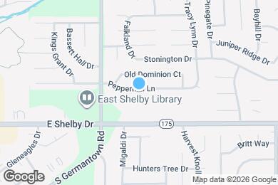 Map image of the property - 7303 Peppermill Ln