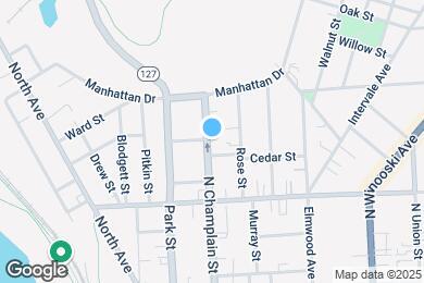 Map image of the property - 204 N Champlain St