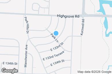 Map image of the property - 13144 Ashland Ave