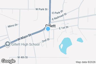 Map image of the property - 100 W 1st St