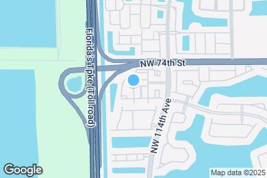 Map image of the property - 7300 NW 114th Ave