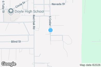 Map image of the property - 29632 S Cedar St