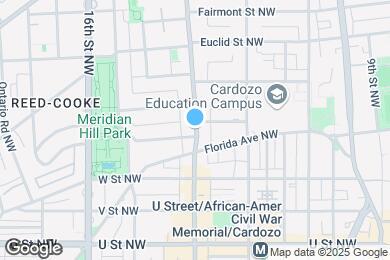 Map image of the property - 2420 14th St NW