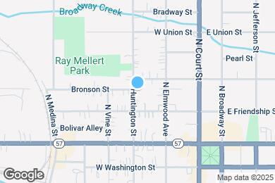 Map image of the property - 228 N Huntington St