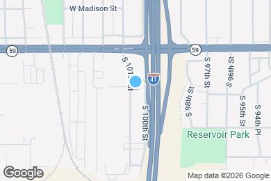 Map image of the property - 1502 S 101st St