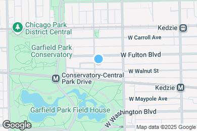 Map image of the property - 3452 W Walnut St