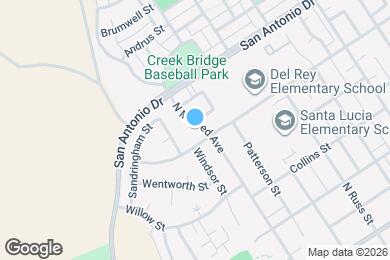 Map image of the property - 605 N Mildred Ave