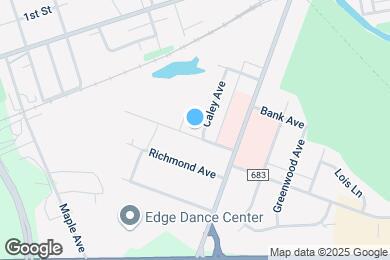 Map image of the property - 41 Ridge Ave