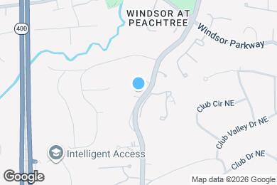 Map image of the property - 4586 Peachtree Dunwoody Rd NE
