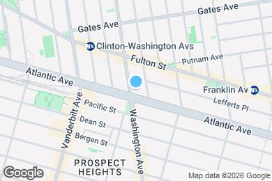Map image of the property - Washington Avenue #2M