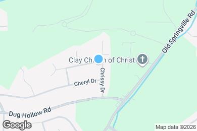 Map image of the property - 6482 Chrissy Dr