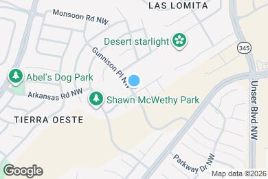 Map image of the property - 1501 Casa Florida Pl NW