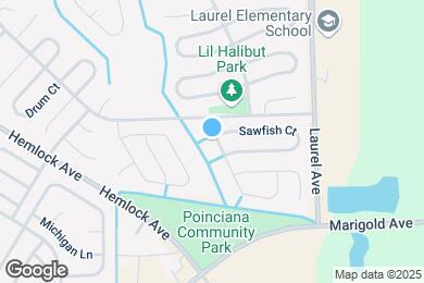 Map image of the property - 1908 Sawfish Dr