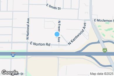 Map image of the property - 3027 N Fremont Ave