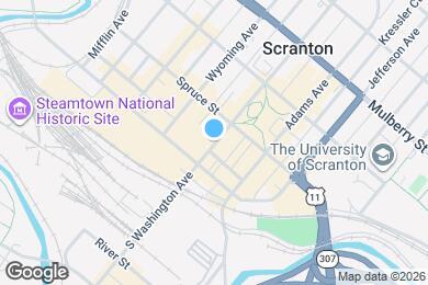 Map image of the property - 129 N Washington Ave