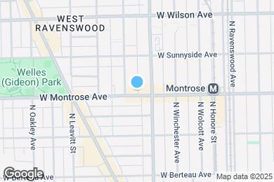 Map image of the property - 2020 W Montrose Ave