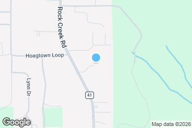 Map image of the property - 340 Rock Creek Rd