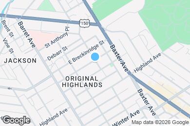 Map image of the property - 1442 Christy Ave