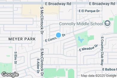 Map image of the property - 1835 E Concorda Dr