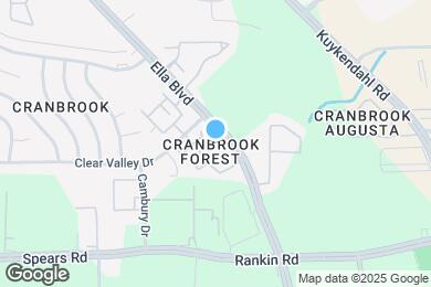 Map image of the property - Cranbrook Forest