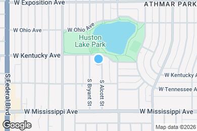 Map image of the property - 941 S Alcott St