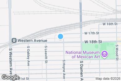Map image of the property - 2108 W 18th St