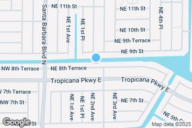 Map image of the property - 205 NE 8th Terrace
