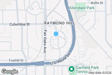 Map image of the property - 1640 Amberwood Dr