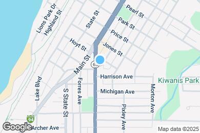 Map image of the property - 1117 Niles Ave
