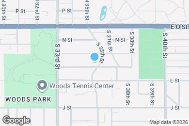 Map image of the property - 3476 Woods Ave