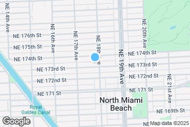 Map image of the property - 1787 NE 173rd St