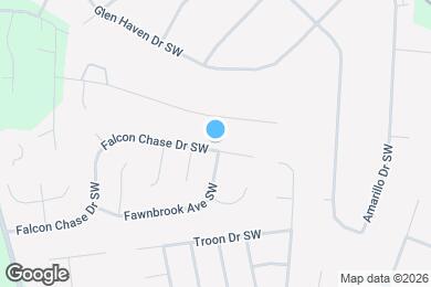 Map image of the property - 4688 Falcon Chase Dr SW