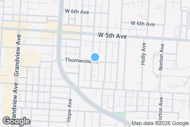 Map image of the property - 1368 Doten Ave