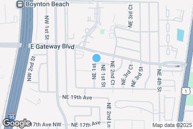 Map image of the property - 2152 NE 1st Ct